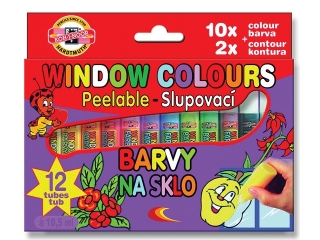 KIN FARBY WITRAŻOWE 9739 10KOL.+2KONTURY 10, 5ML