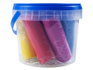 KIN PLASTELINA 131711 8KOL. 700G W WIADERKU