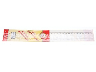 KIN LINIJKA 742674 30 CM NIEŁAMLIWA