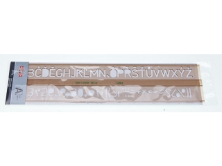 KIN SZABLON 748012 CYFROWO-LITEROWY 1.40 MM