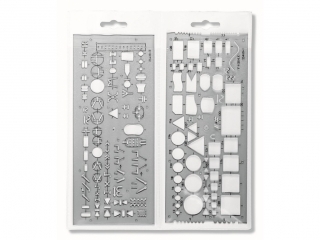 KIN SZABLON 703071 ELEKTRO-TECHNICZNY