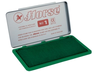 Poduszka do stempli LANCER nr1 - zielona 150X96mm