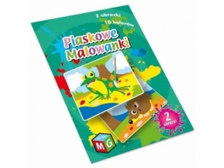 PIASKOWE MALOWANKI- ŻABA I JEŻ