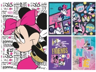 Zeszyt A4 Minie Mouse, 32 k, kratka, Mar Mar