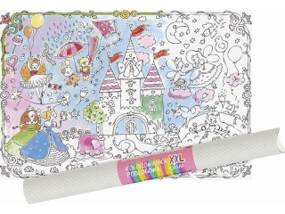 Kolorowanka Podłogowa XXL, ?Princesses (Księżniczki)?, Monumi