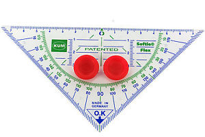 EKIERKA Z KTOMIERZEM 16CM SOFTIE FLEX Z SYSTEMEM STOPxGO W WORECZKU, OPAKOWANIE KARTONOWE KUM [opakowanie=8szt]