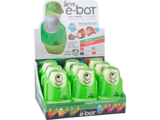 E-BOT gumka + temp. 2 otw. x9 DISPLAY kolor green (0proc)