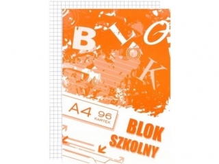 Blok szkolny A4-100