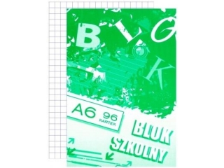 Blok szkolny A6-100