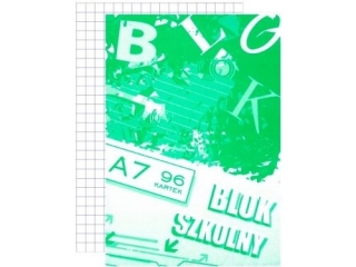 Blok szkolny A7-100