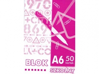 Blok szkolny A7-50