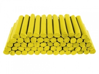 Plastelina w laseczkach luzem żółta 1 kg