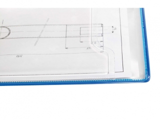 PANEL PREZENTACYJNY FOLD UP TARIFOLD A4 5 SZT. KOLOR NIEBIESKI KIESZE NA PROSPEKTY