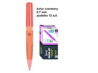 BOLD ołówek automatyczny 0, 7mm x12 RED (0proc)