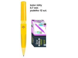 BOLD ołówek automatyczny 0, 7mm x12 YELLOW (0proc)