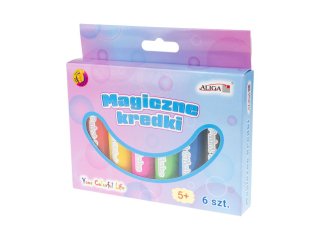 Magiczne kredki MK-7123 6szt. podstawowych kolorów