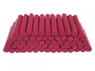Plastelina w laseczkach luzem ciemnoróżowa 1 kg