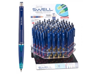 SWELL OFFICE ołówek aut. 0, 5mm JAPAN x60 DISPLAY kol. MIX (0proc)