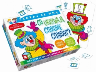 CO UKRYWAJĄ CYRKOWE CYLINDRY- GRA EDUKACYJNA- UKŁADANKA- NAKŁADANKA
