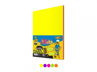 Papier ksero A4 75 gr mix 5 kolorw 100 arkuszy NEONOWE  PAS-9840