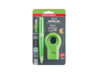 RING+ Bold 0, 7mm /2szt. blister/ green (0proc)