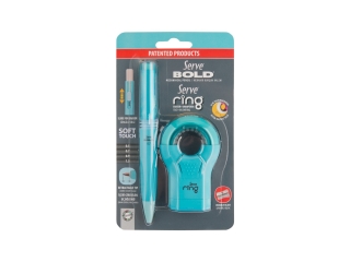 RING+ Bold 0, 7mm /2szt. blister/ blue (0proc)