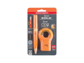 RING+ Bold 0, 7mm /2szt. blister/ orange (0proc)