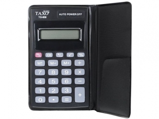 KALKULATOR TAXO TG-658 CZARNY