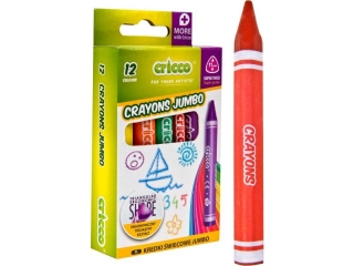 KREDKI CRICCO ŚWIECOWE JUMBO KPL.12-KOL.