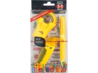 DOUBLE combo+ Bold 0, 7mm +Ring /3szt. gift/ yellow (0proc)