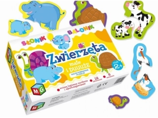 ZWIERZĘTA DUŻE I MAŁE - SŁONIK BALONIK