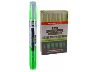liquid HIGHLIGHTER przeźrocz. x12 / green (0proc)