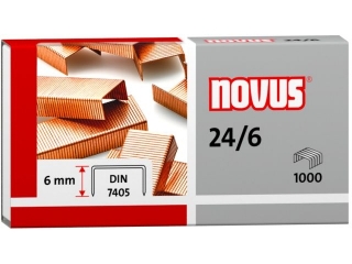 ZSZYWKI MIEDZIOWANE NOVUS 24/6 X 1000