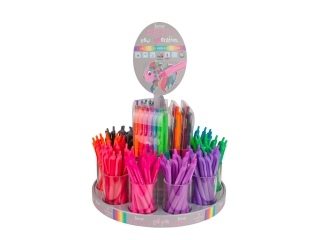 BERRY QUICK DRY GEL PEN 0, 7mm x186 DISPLAY obrot. (0proc)