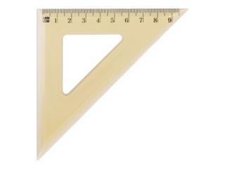 Ekierka szkolna GRAND GR-854 45/9, 5cm (sz)(p)