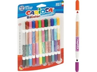 Pisaki Carioca BiColor 4226512 szt/24 kolory (sz)