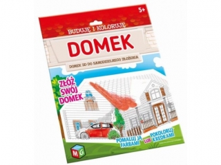 DOMEK - BUDUJĘ I KOLORUJĘ