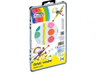 Farby wodne Fiorello24 kol. PB2124 (sz)(p)