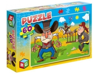 KOWBOJE STRAŻACY PUZZLE 60