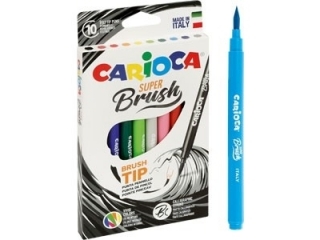 Pisaki Carioca BRUSH TIP(42937 )10 kolorów (sz)