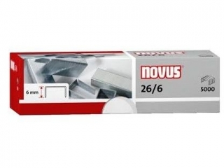 ZSZYWKI NOVUS 26/6 X 5000 [opakowanie=20szt]