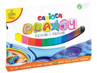 Plastelina 150g 12 kolorów bezglutenowa(spagetti) (sz)