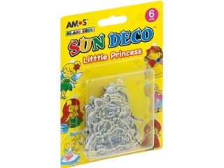 Witraże AMOS SCS6- LP Little Princess (księżniczka)6 sztuk (SZ)