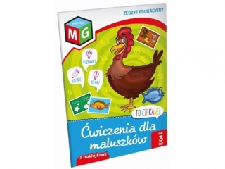 ĆWICZENIA DLA MALUSZKÓW- ZESZYT EDUKACYJNY Z NAKLEJKAMI