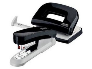 ZESTAW NOVUS ZSZYWACZ E15+DZIURKACZ E210 CZARNY BLISTER [opakowanie=6szt]