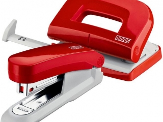 ZESTAW NOVUS ZSZYWACZ E15+DZIURKACZ E210 CZERWONY BLISTER [opakowanie=6szt]