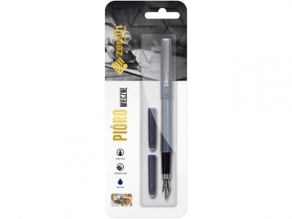 Pióro wieczne ZENITH OMEGA METALLIC mix kolorów + 2 naboje atramentowe - 1+2 szt. blister (0%)