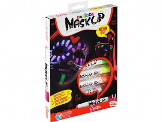 Kredki do twarzy CARIOCA MaskUP 6 kol. neon (43156) KWBN24