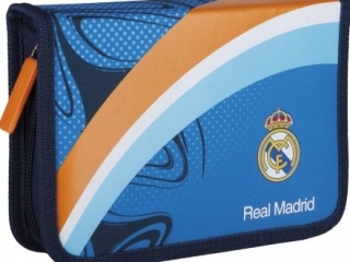 Piórnik pojedynczy z wyposażeniem, 2 klapki, 1W2 RM-38 Real Madrid 2