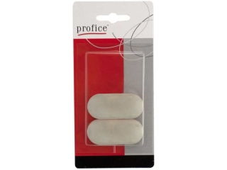 Gumka do mazania Profice owalna 2 szt. blister
